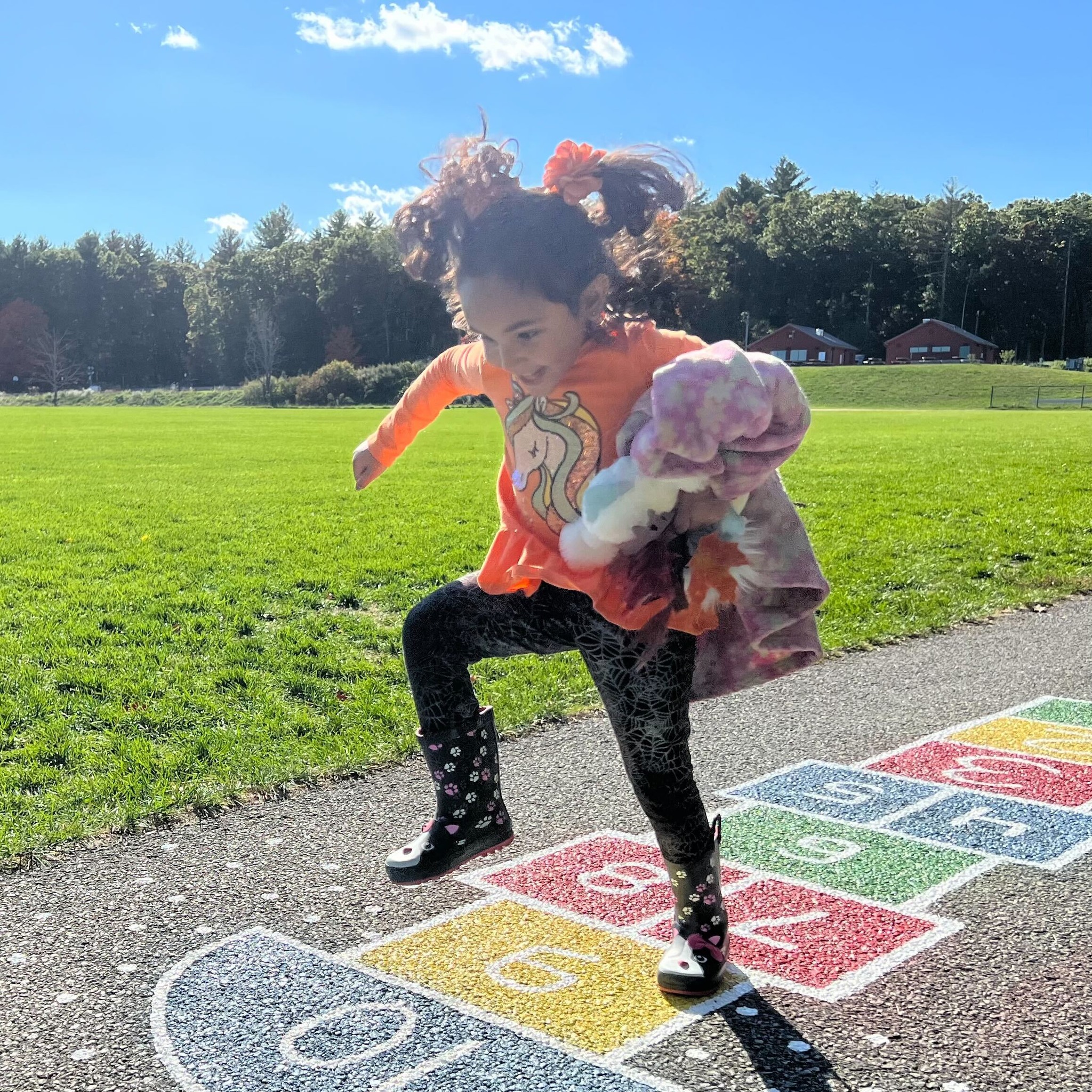 Born Learning Trail hopscotch